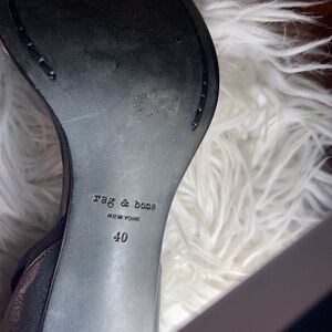 Rag & Bone New York Classic Black Strappy Sandal size 40